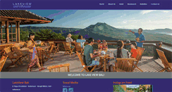 Desktop Screenshot of lakeviewbali.com